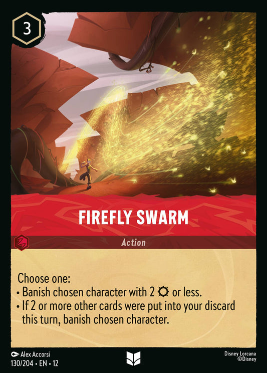 Firefly Swarm - Uncommon Lorcana Card