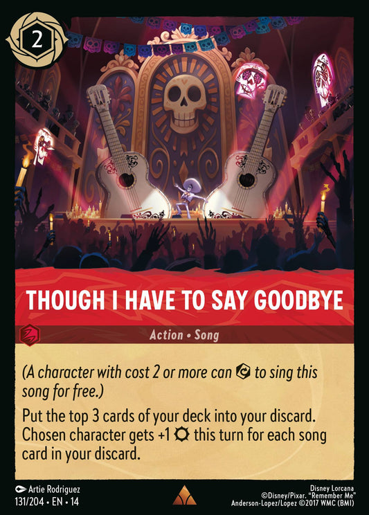 Though I Have to Say Goodbye - Disney Lorcana
