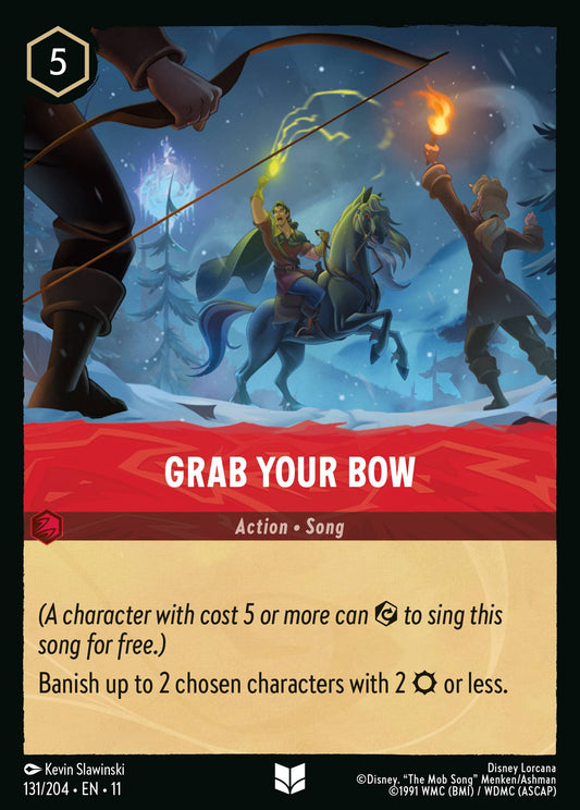 Grab Your Bow - Uncommon Lorcana Card
