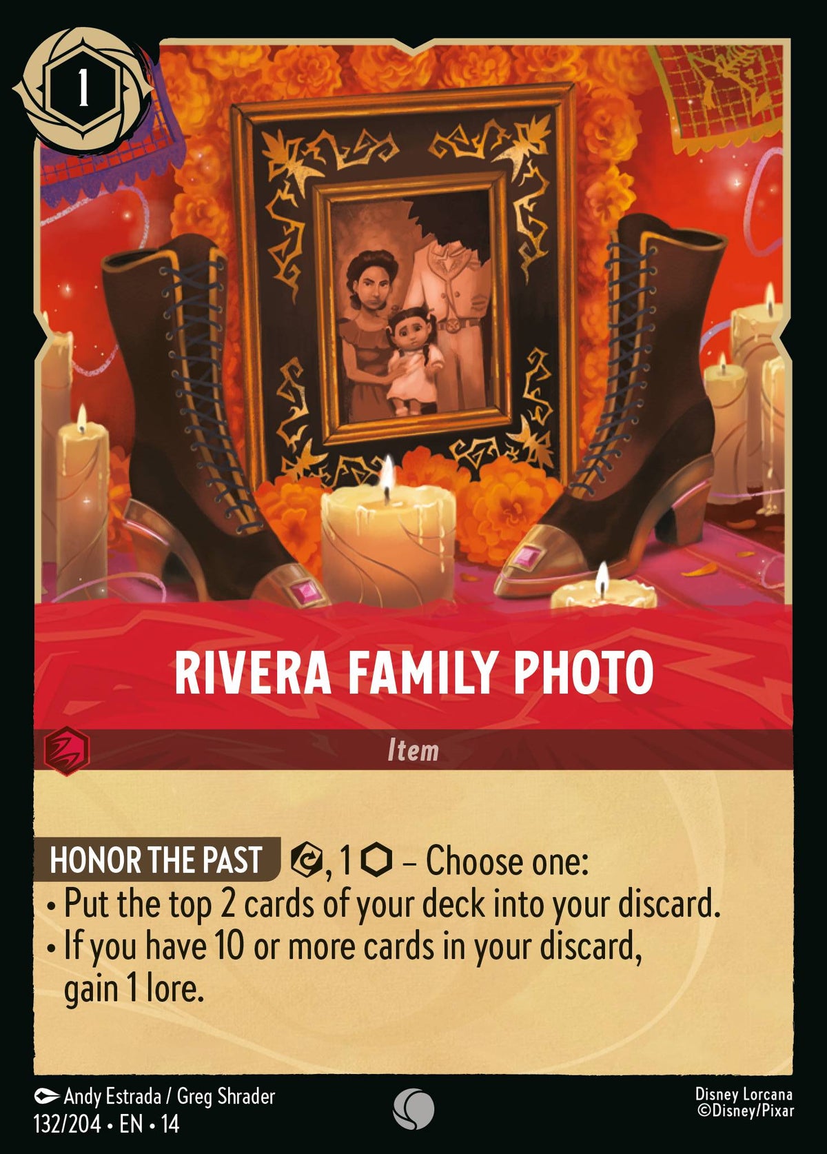 Rivera Family Photo - Disney Lorcana