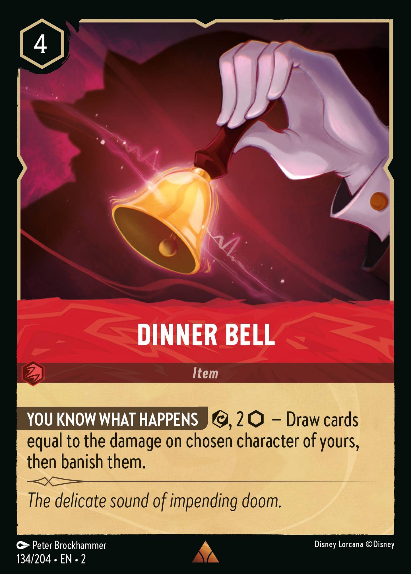 Dinner Bell - Disney Lorcana Card