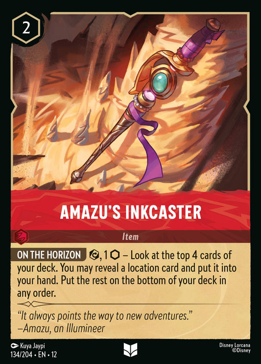 Amazu's Inkcaster - Uncommon Lorcana Card