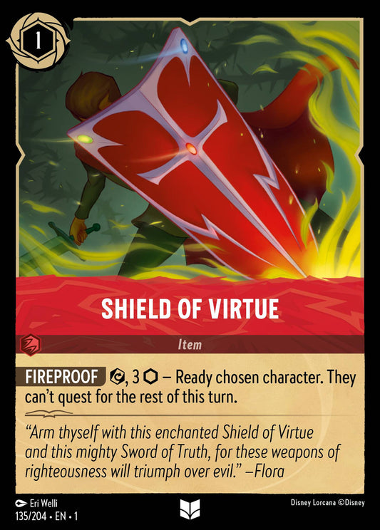 Shield of Virtue - Uncommon Lorcana Card