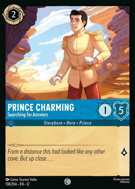 Prince Charming - Searching for Answers - Common Lorcana Card
