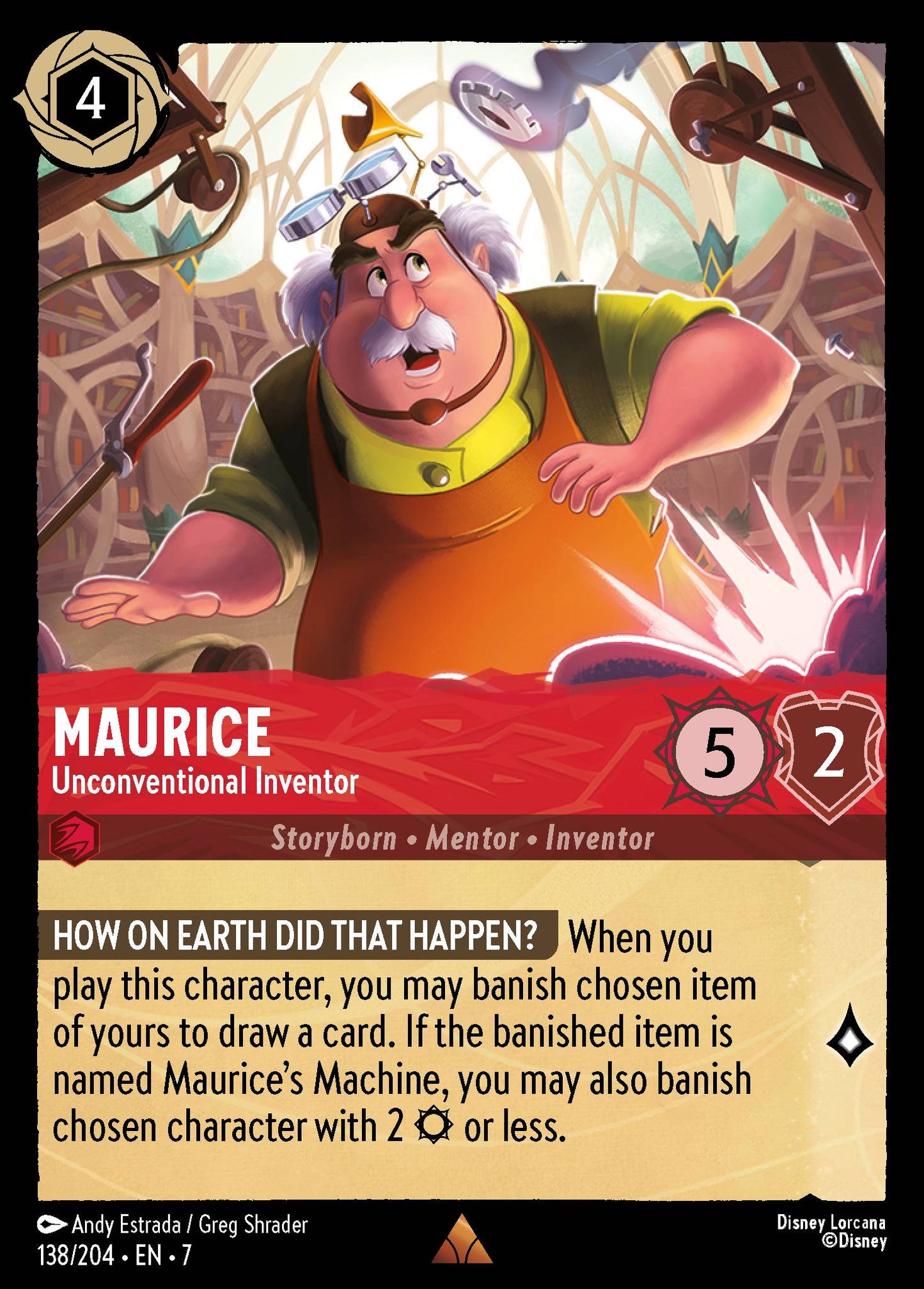 Maurice - Unconventional Inventor (Rare)