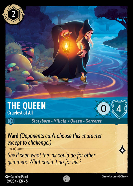 The Queen - Cruelest of All - Common Lorcana Card