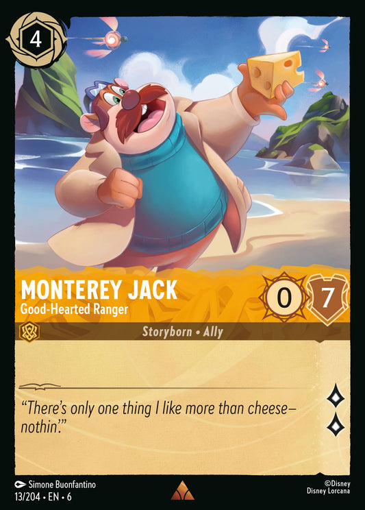 Monterey Jack - Good-Hearted Ranger - Rare Lorcana Card