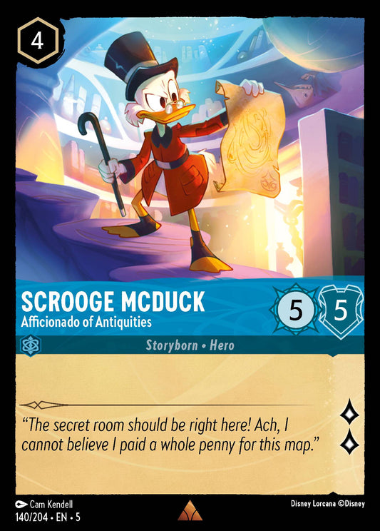 Scrooge McDuck - Afficionado of Antiquities (Rare)