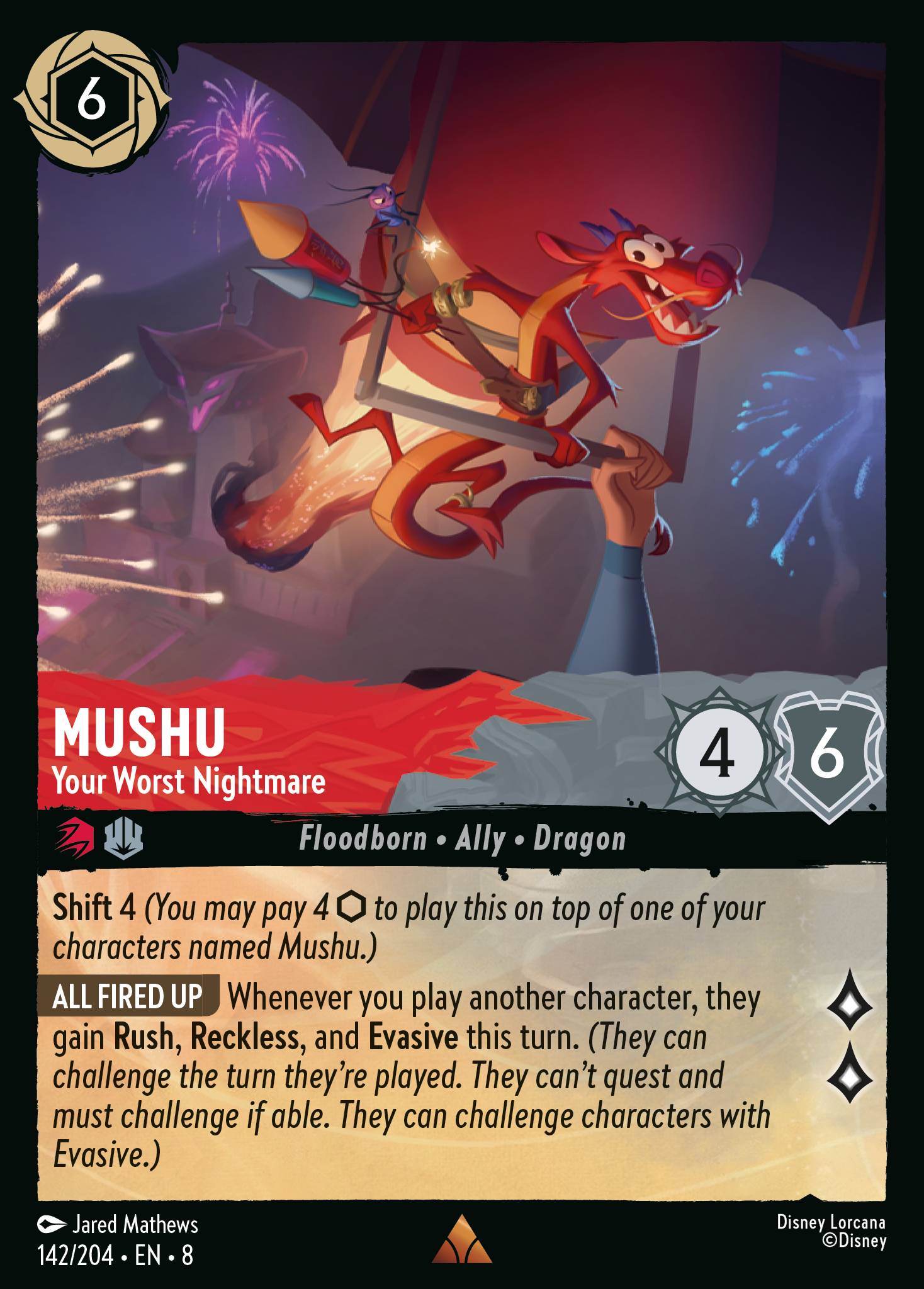 Mushu - Your Worst Nightmare (Rare)