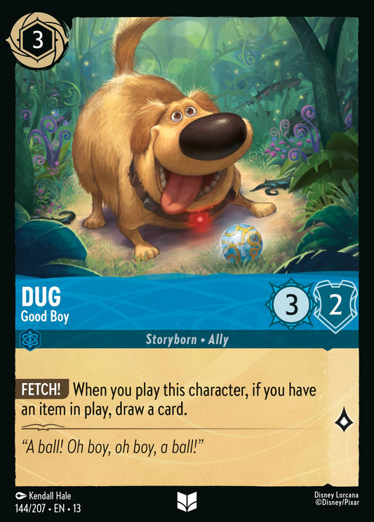 Dug - Good Boy - Uncommon Lorcana Card