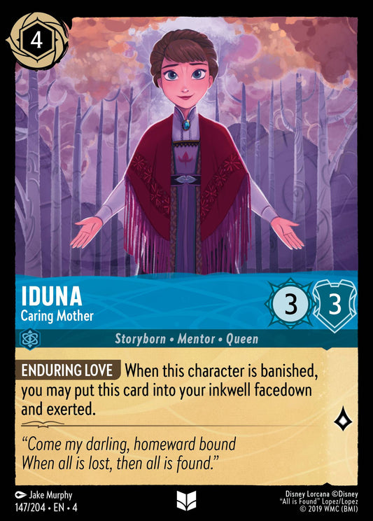 Iduna - Caring Mother - Uncommon Lorcana Card