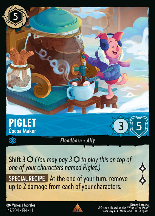 Piglet - Cocoa Maker (Rare)