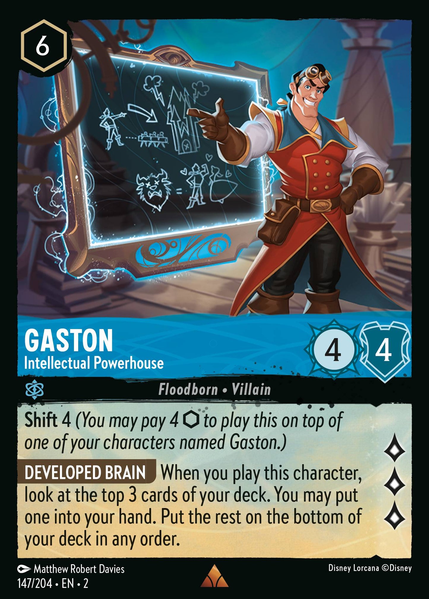 Gaston - Intellectual Powerhouse (Rare)