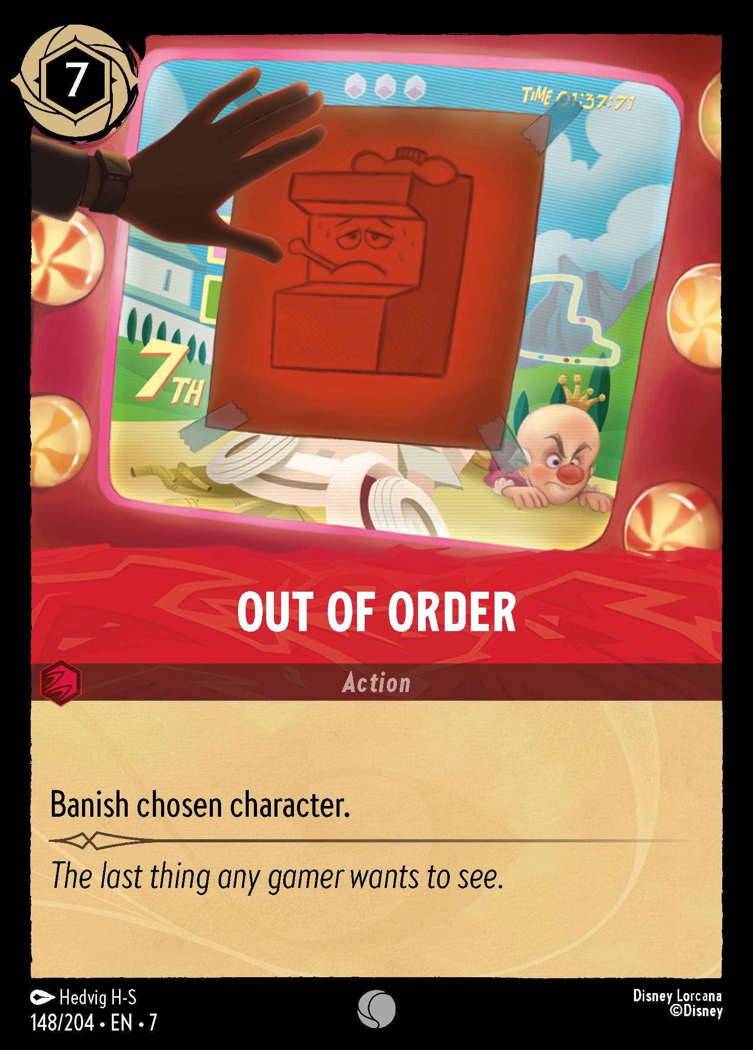 Out of Order - Common Lorcana Card