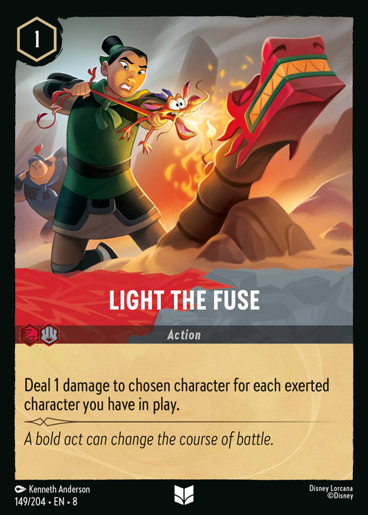 Light the Fuse - Uncommon Lorcana Card