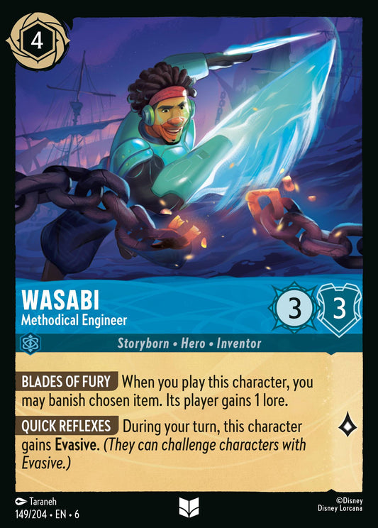 Wasabi - Methodical Engineer - Disney Lorcana Card