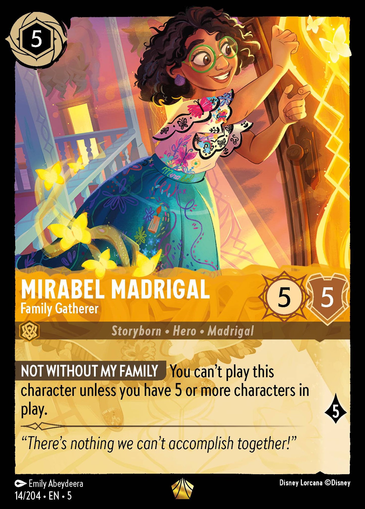 Mirabel Madrigal - Family Gatherer (Legendary)