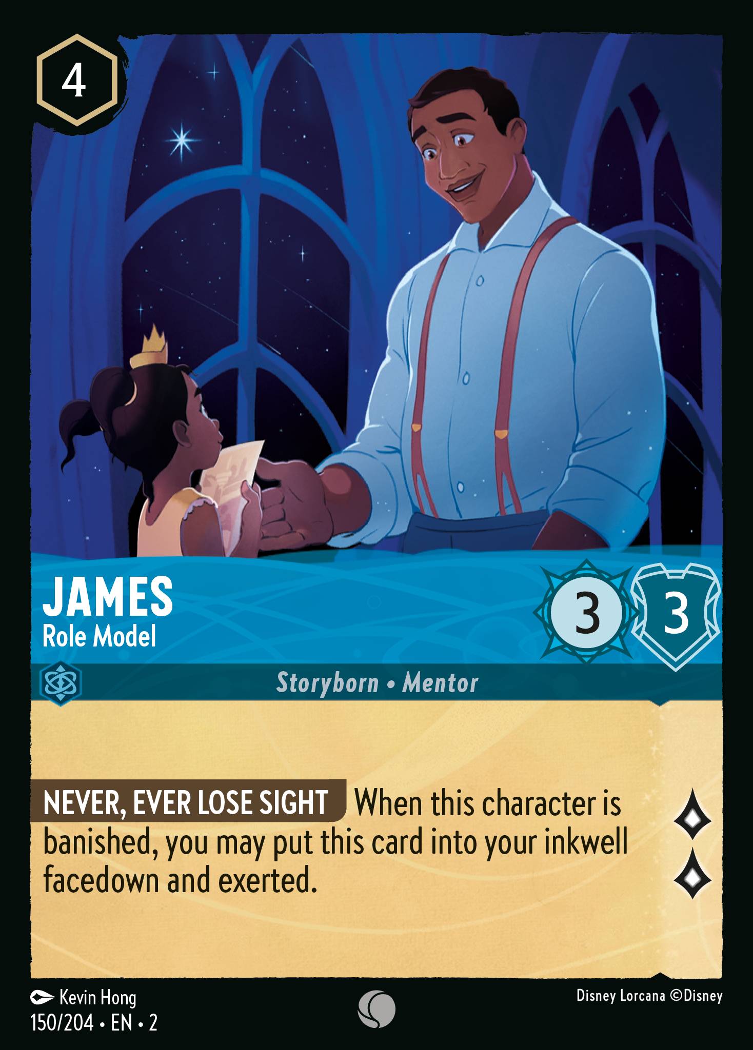 James - Role Model - Common Lorcana Card
