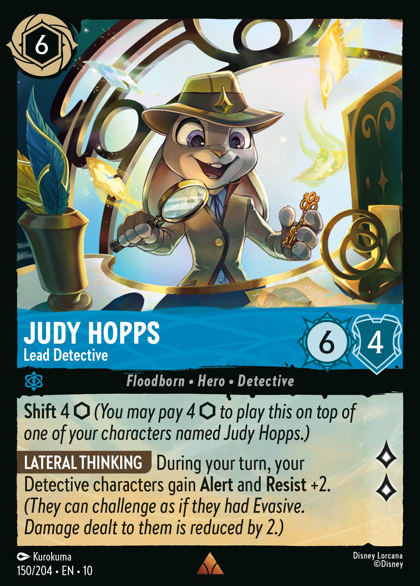 Judy Hopps - Lead Detective (Rare)
