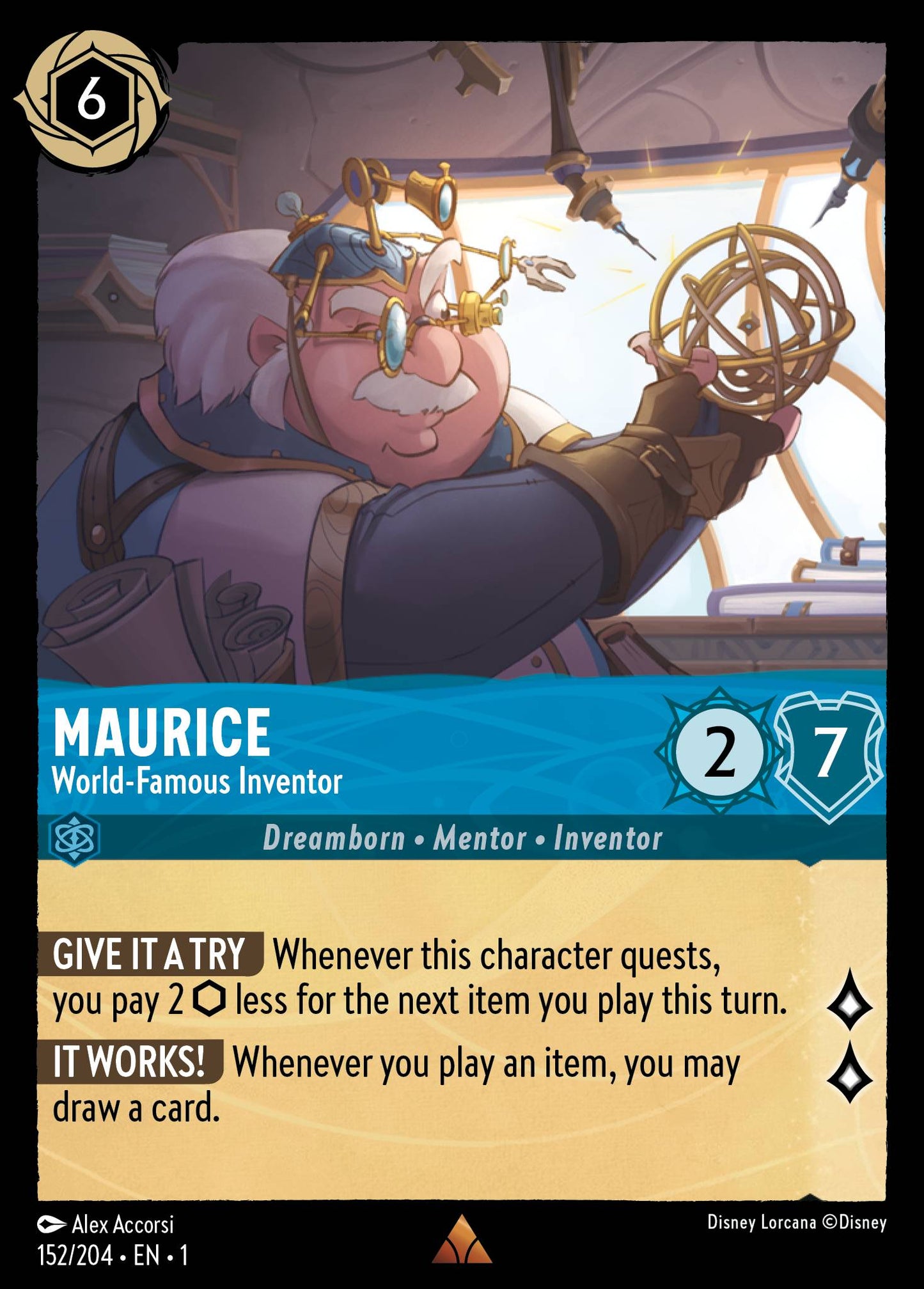 Maurice - World-Famous Inventor (Rare)
