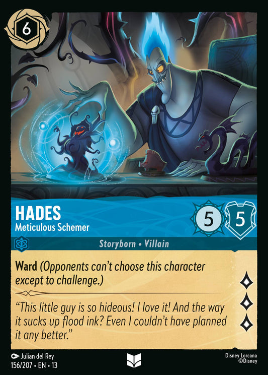 Hades - Meticulous Schemer - Uncommon Lorcana Card