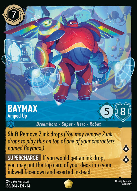 Baymax - Amped Up - Legendary Lorcana Card