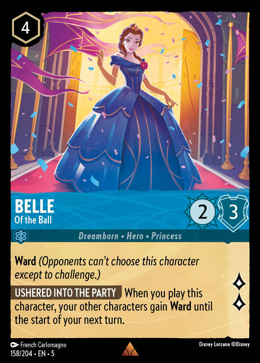 Belle - Of the Ball - Rare Lorcana Card