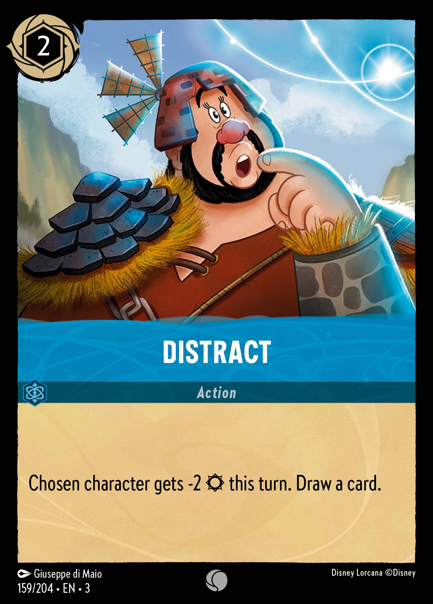 Distract - Common Lorcana Card