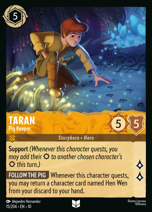 Taran - Pig Keeper - Uncommon Lorcana Card