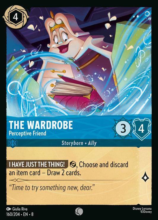 The Wardrobe - Perceptive Friend - Common Lorcana Card