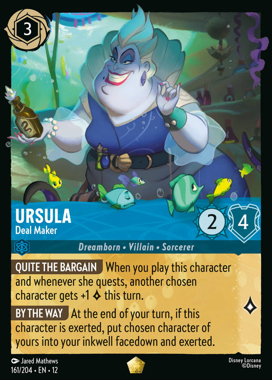 Ursula - Deal Maker - Legendary Lorcana Card