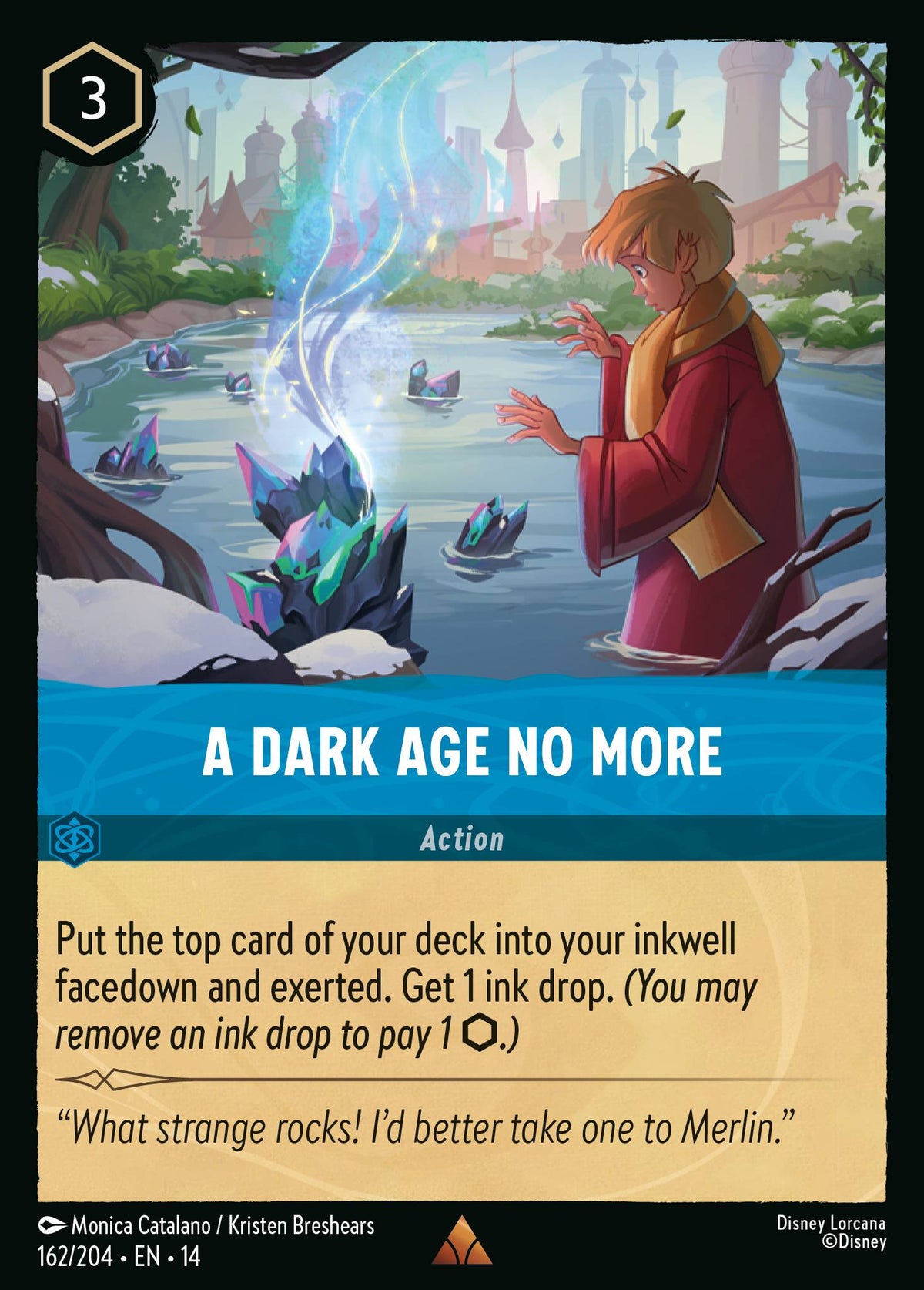A Dark Age No More - Rare Lorcana Card