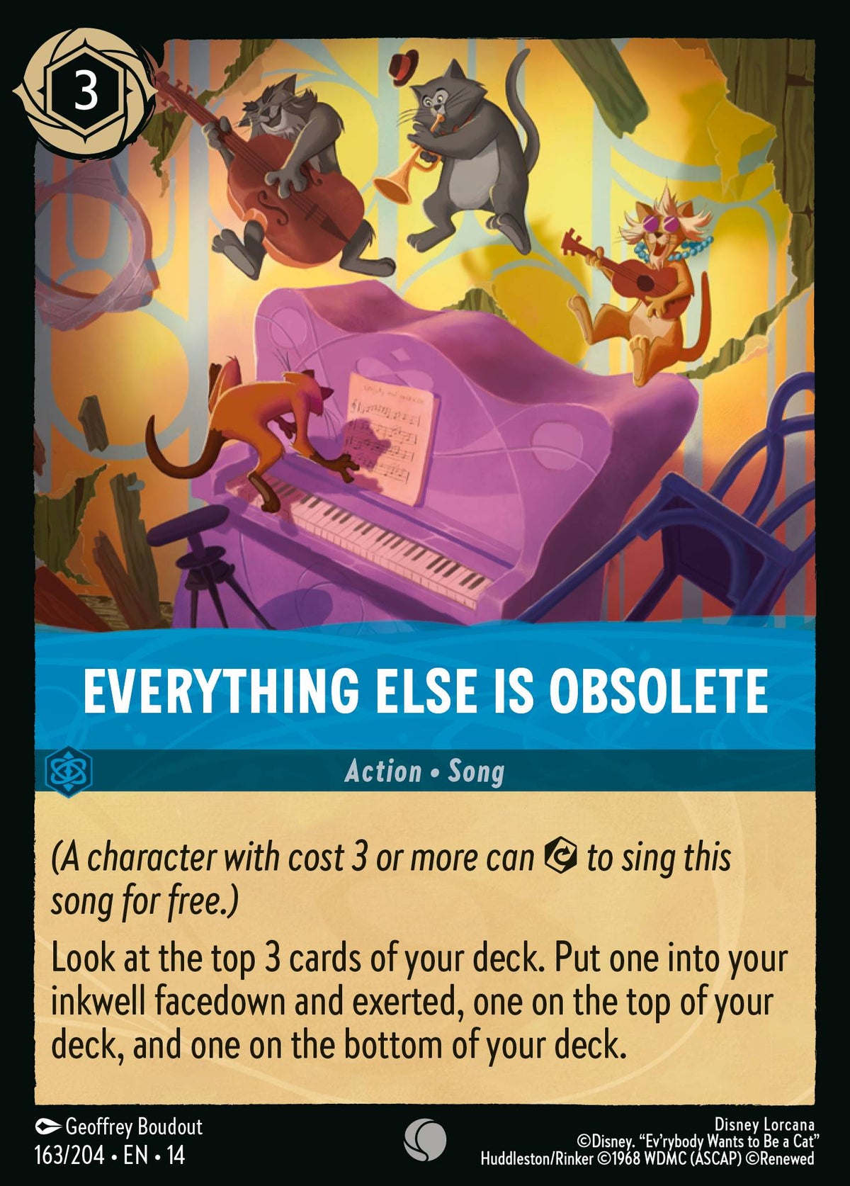 Everything Else Is Obsolete - Common Lorcana Card