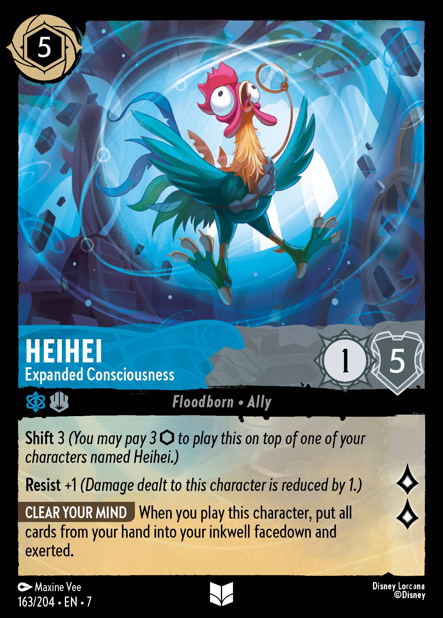 Heihei - Expanded Consciousness - Uncommon Lorcana Card