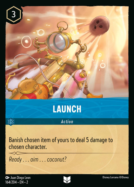Launch - Uncommon Lorcana Card