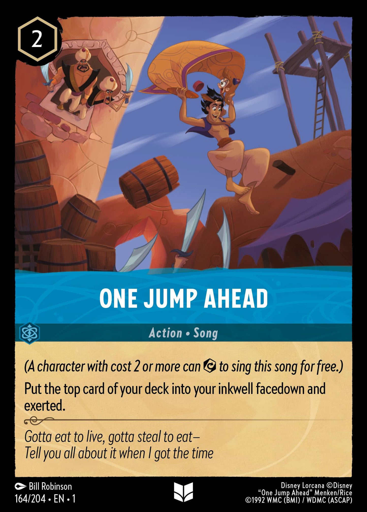One Jump Ahead - Uncommon Lorcana Card