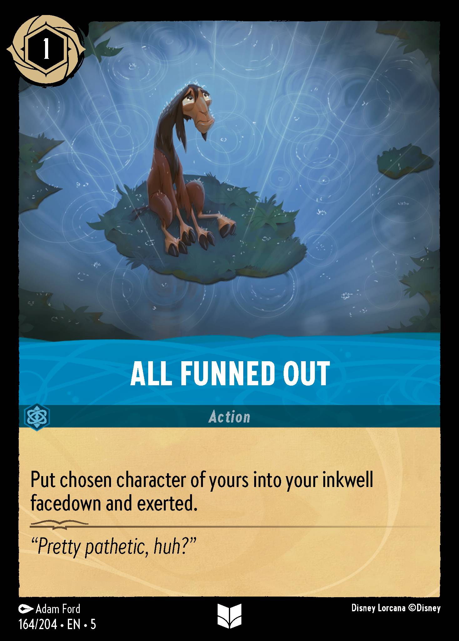 All Funned Out - Uncommon Lorcana Card