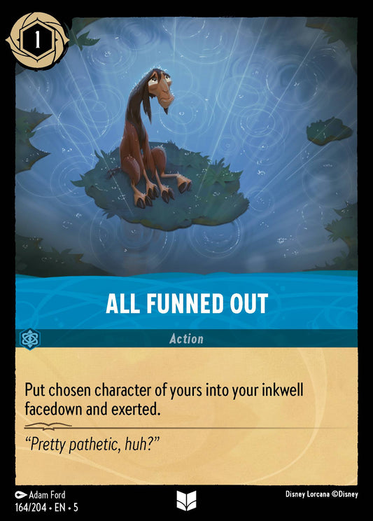 All Funned Out - Uncommon Lorcana Card