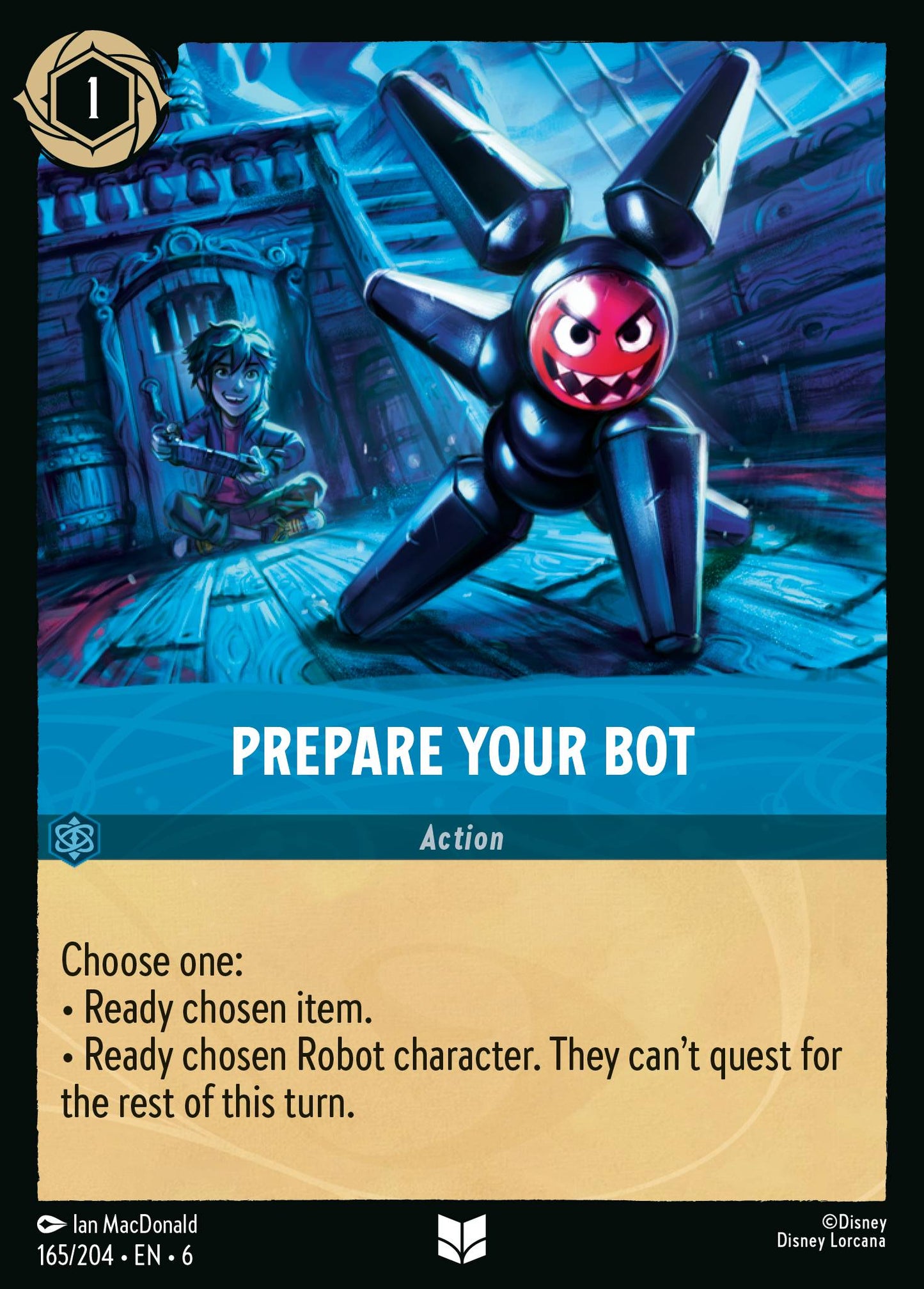Prepare Your Bot - Uncommon Lorcana Card