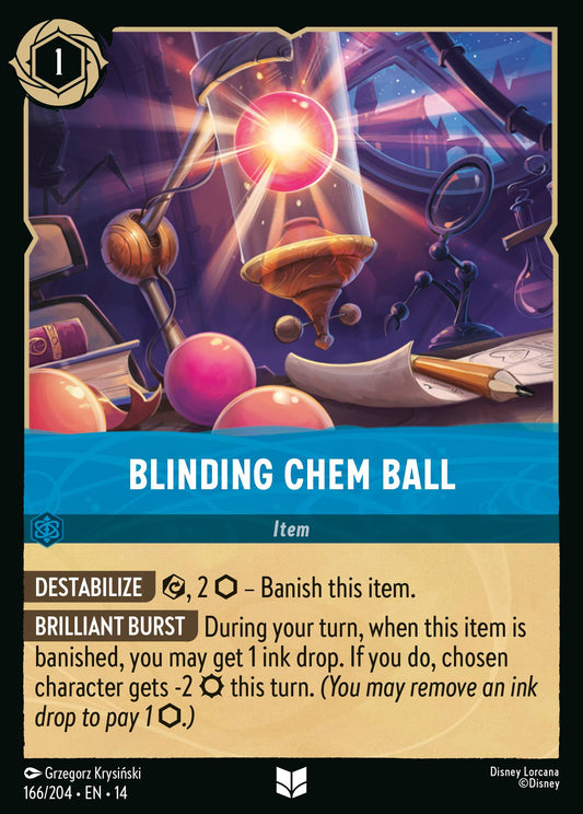 Blinding Chem Ball - Uncommon Lorcana Card