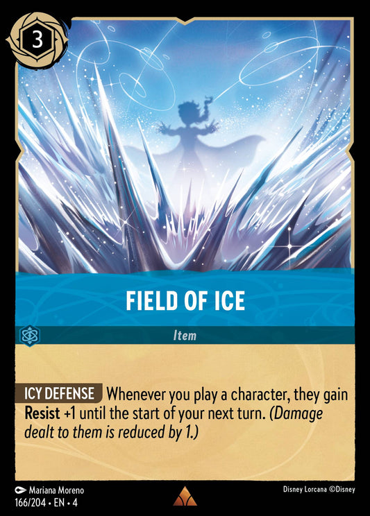 Field of Ice - Rare Lorcana Card