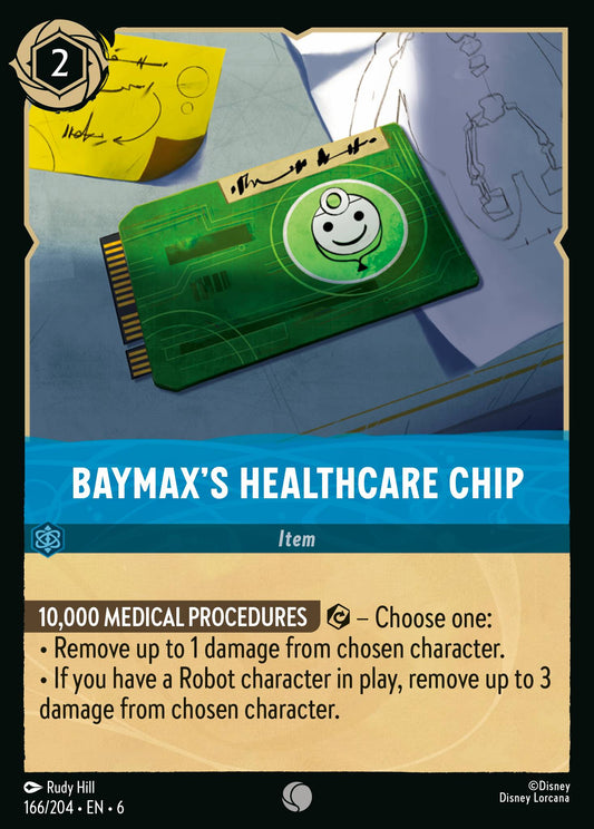Baymax's Healthcare Chip - Common Lorcana Card