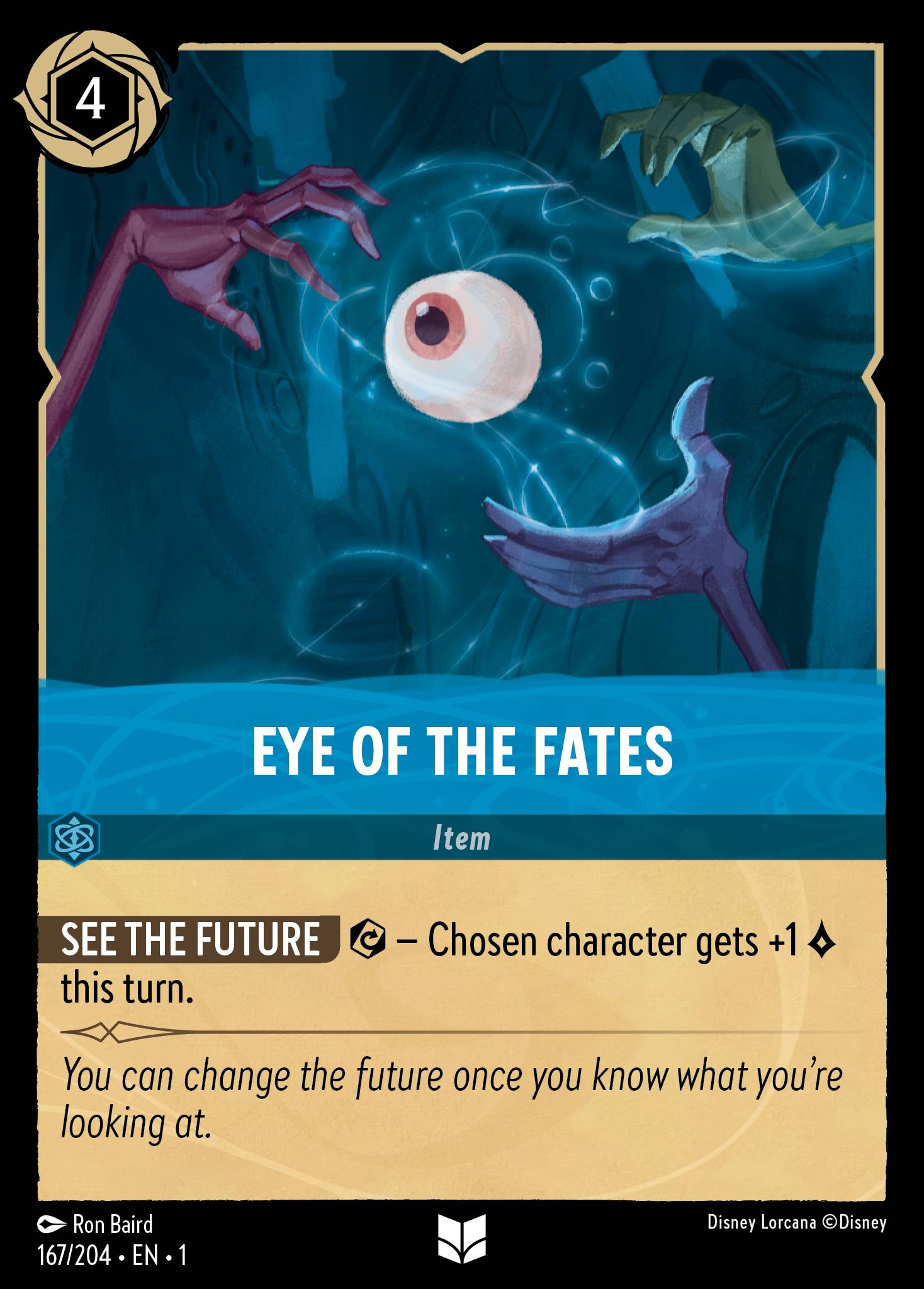 Eye of the Fates - Uncommon Lorcana Card