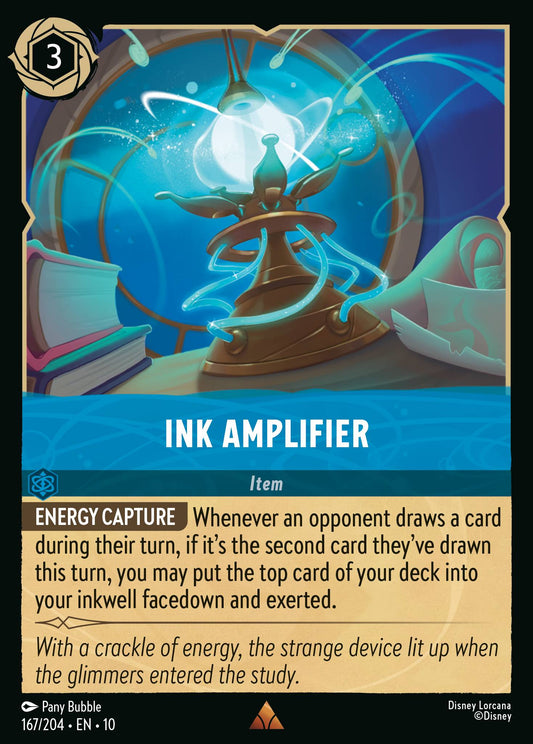 Ink Amplifier - Rare Lorcana Card