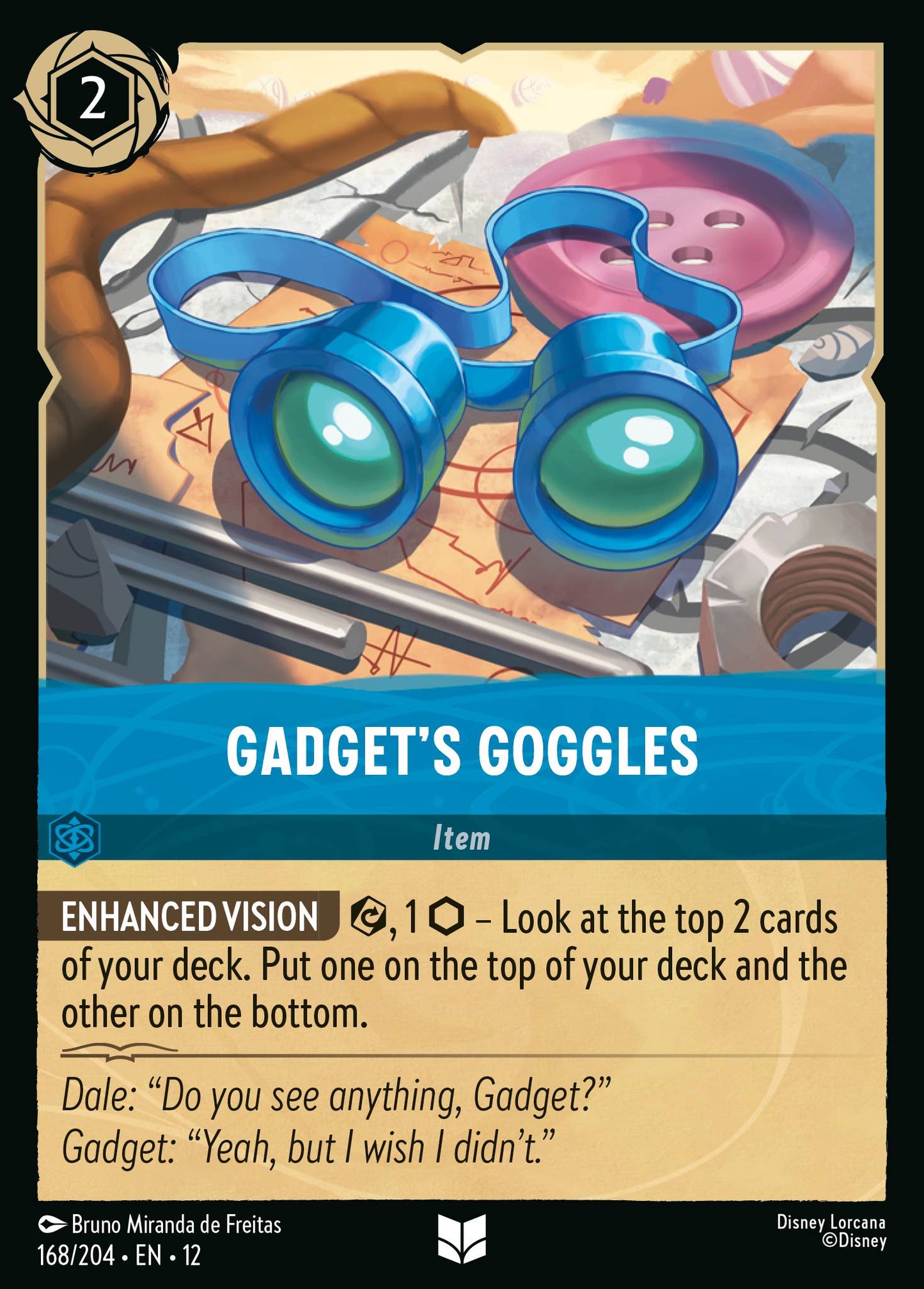 Gadget's Goggles - Uncommon Lorcana Card
