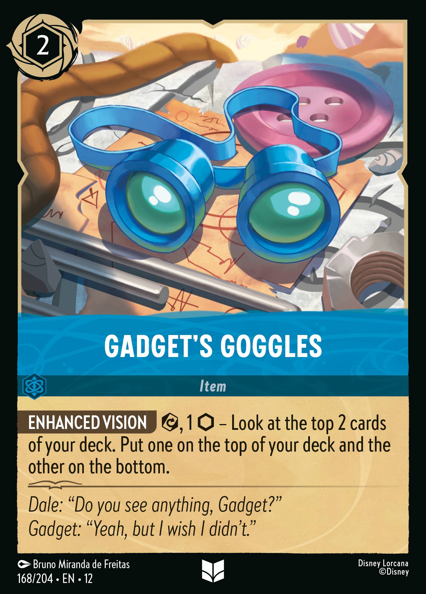 Gadget's Goggles - Uncommon Lorcana Card