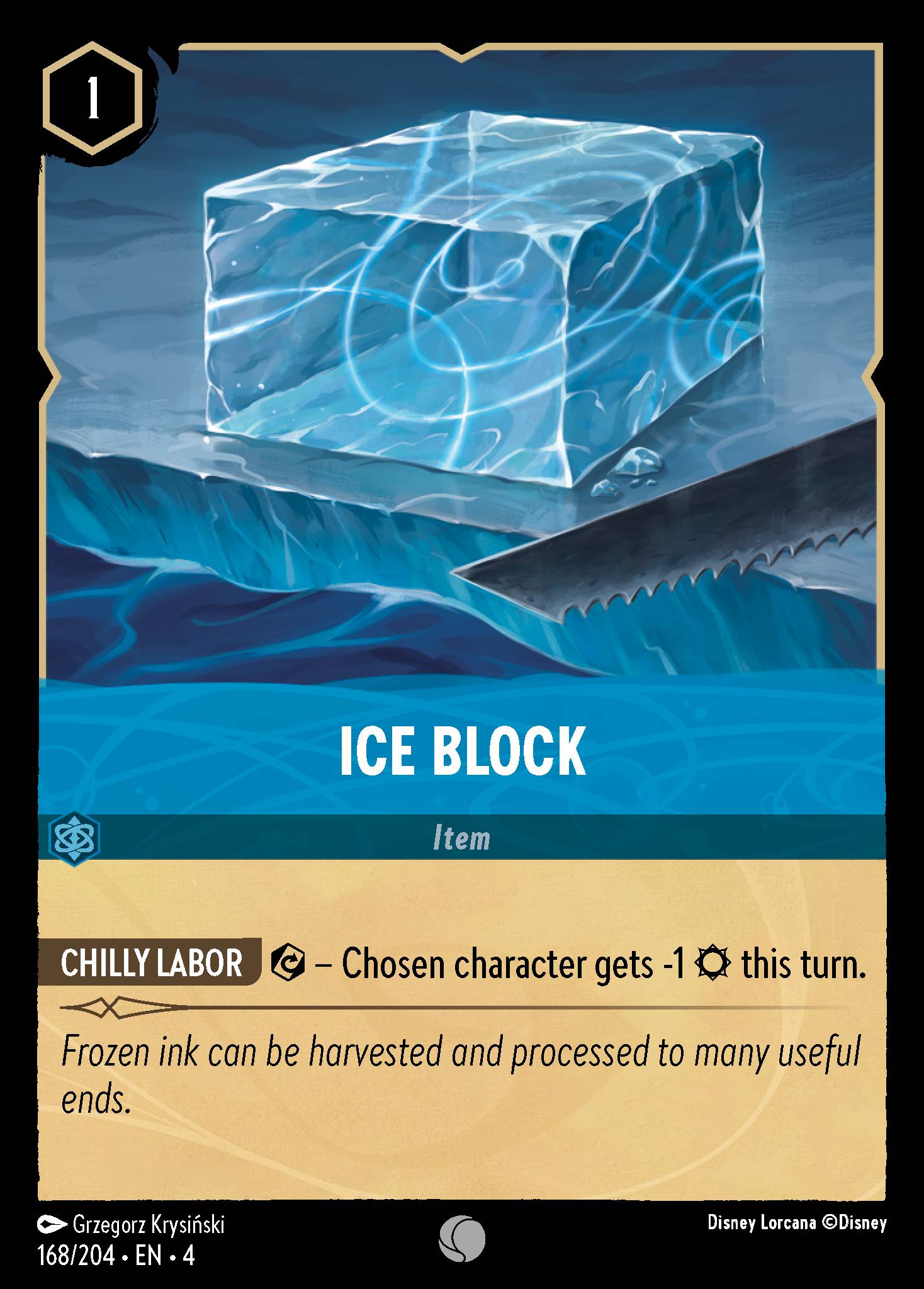 Ice Block - Common Lorcana Card