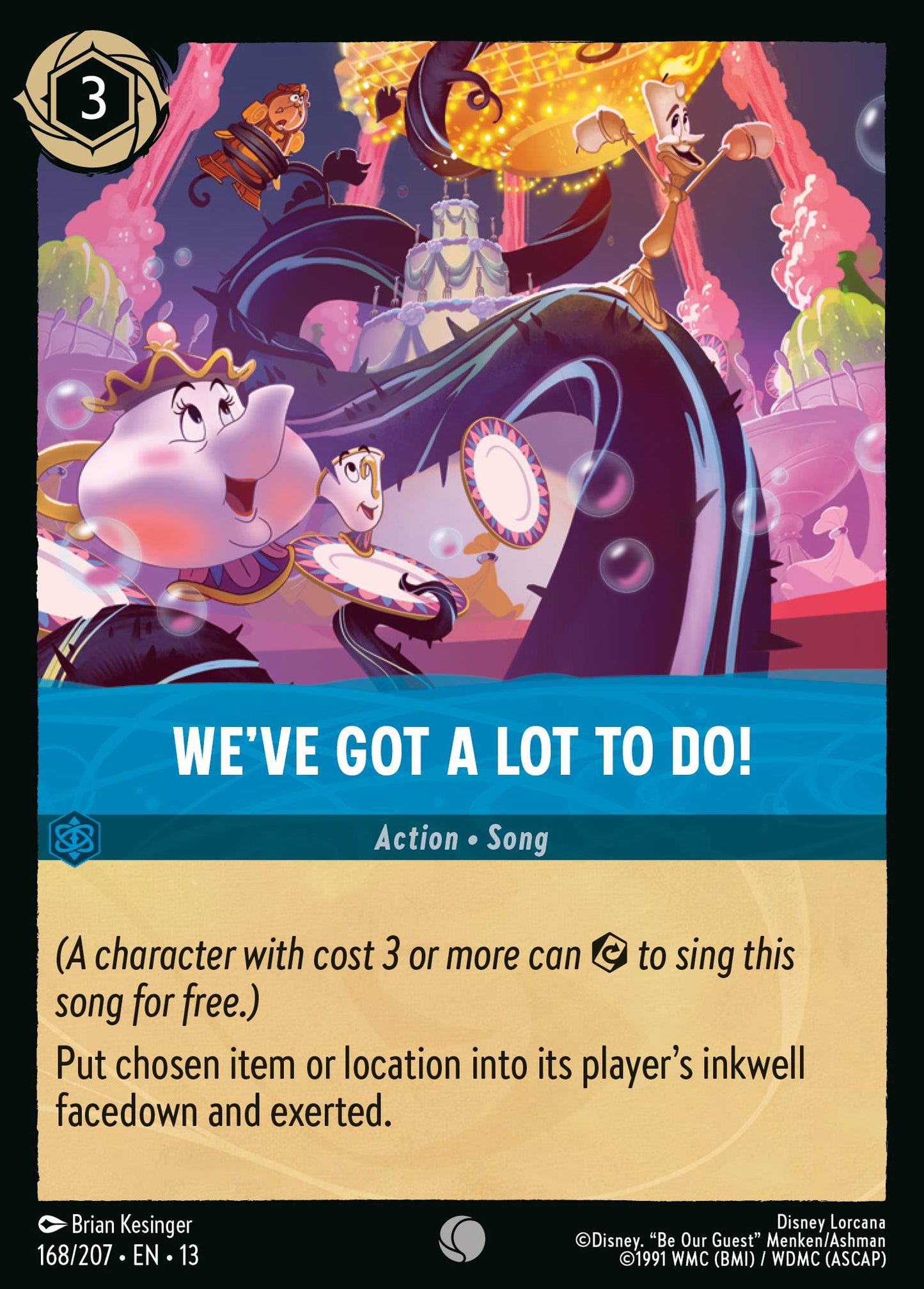 We've Got a Lot to Do! - Common Lorcana Card