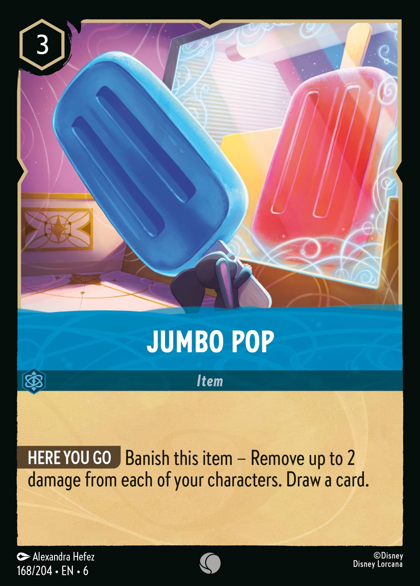 Jumbo Pop - Common Lorcana Card