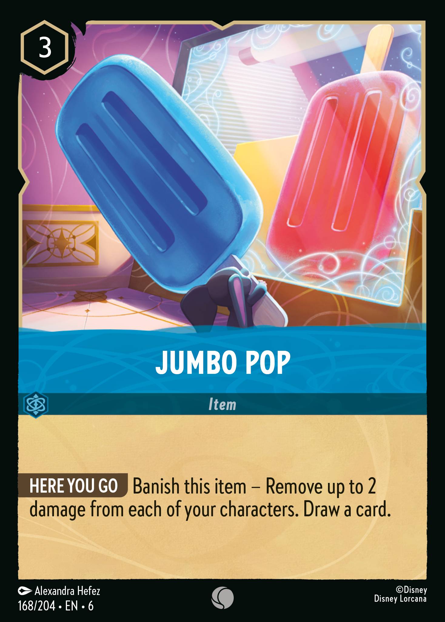 Jumbo Pop - Common Lorcana Card
